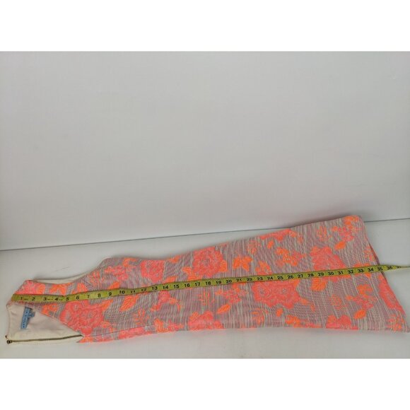 Antonio Melani V Neck Sheath Dress Womens Size 0 Floral Spring Summer - Picture 12 of 12